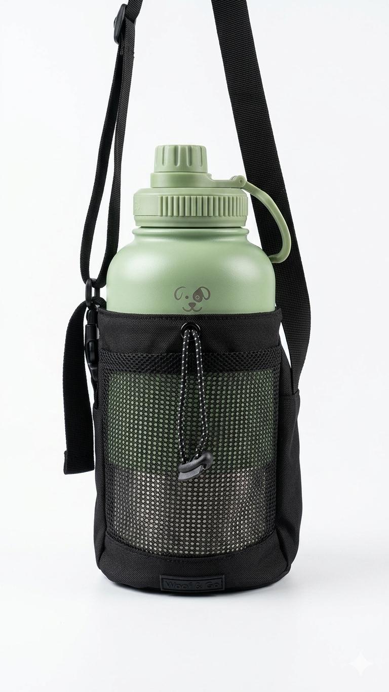 🎒 Gourde Isotherme 3-en-1 pour Chien et Maître+🎁 Pochette de transport offerte et 
🚚 Livraison offerte